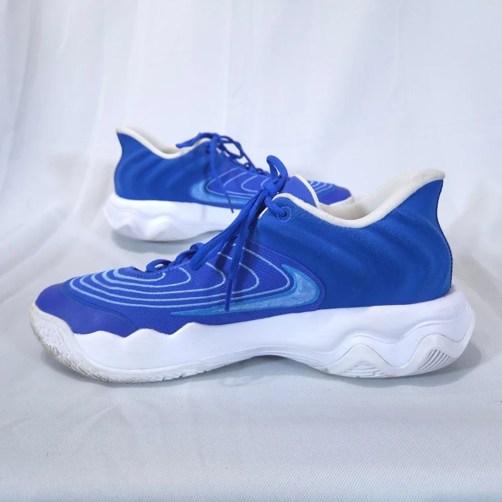 Nike Giannis Immortality 4 Mens 10 Racer Blue Low Top Basketball Shoes Training
